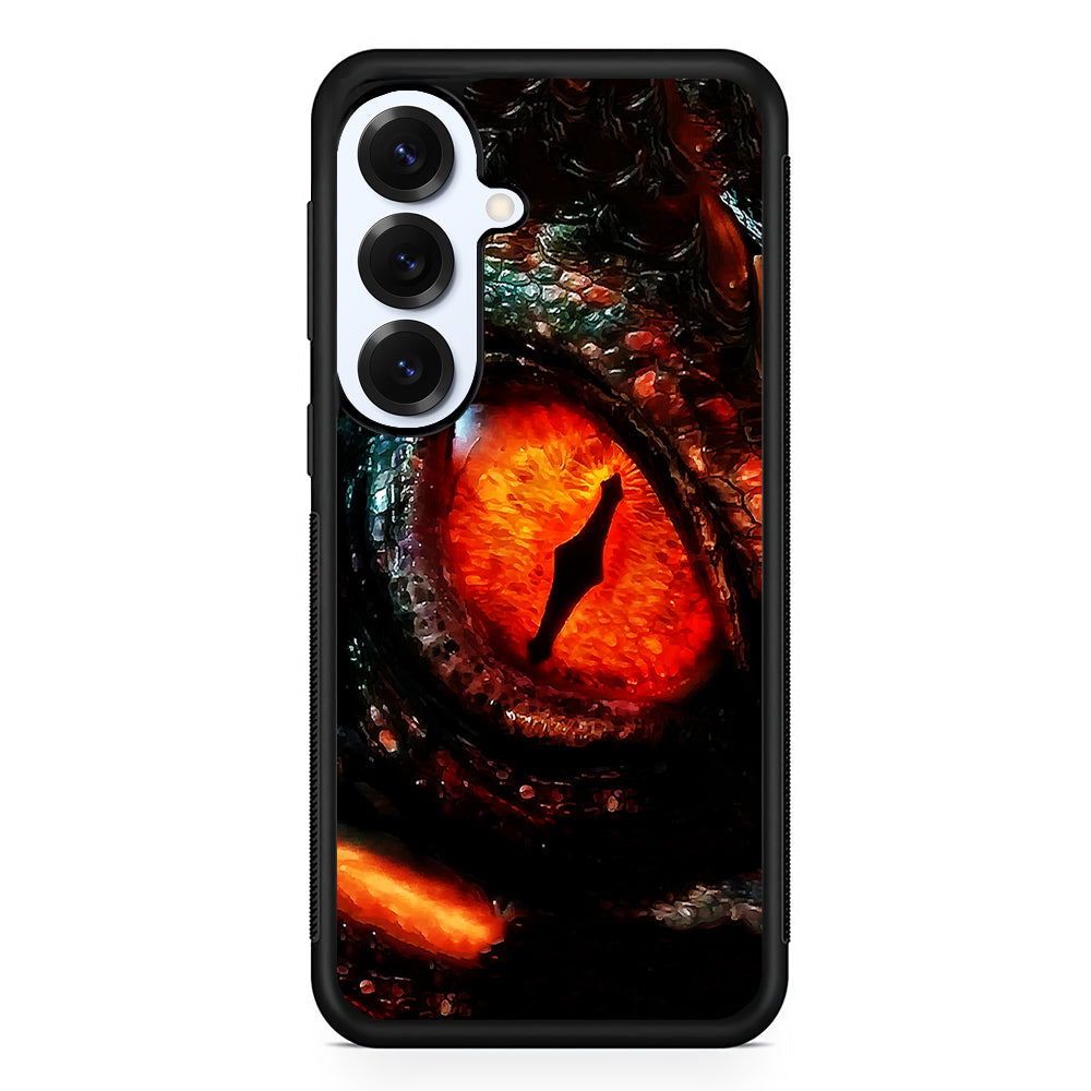 Eye of a Red Dragon Samsung Galaxy S25 Plus Case | Slim Rubber Cover for Samsung Galaxy S25 Plus