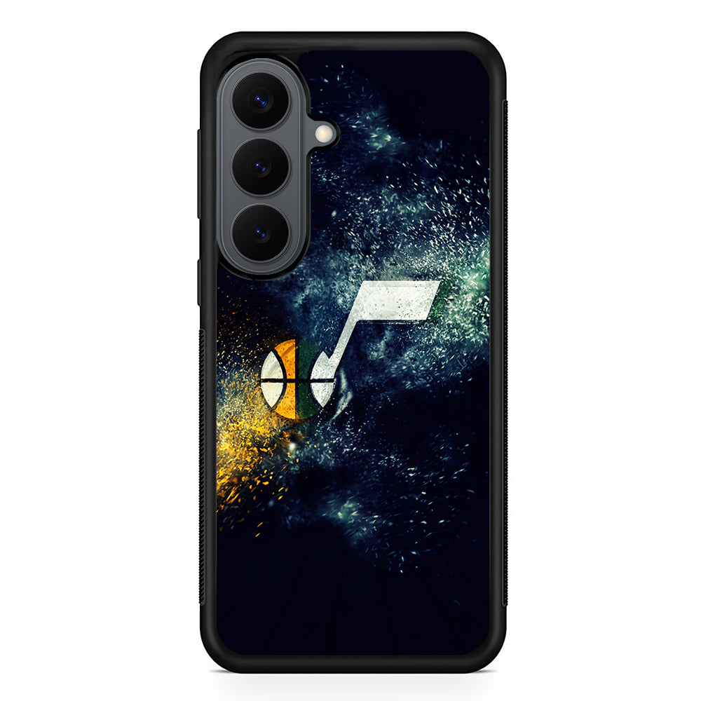 Utah Jazz Art Samsung Galaxy S26 Plus Case | Slim Rubber Case for Samsung Galaxy S26 Plus