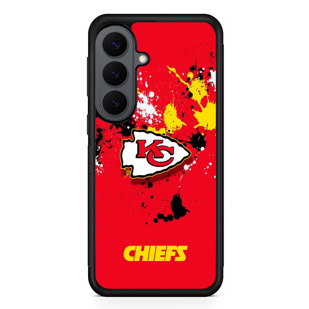 Kansas City Chiefs Logo Samsung Galaxy S26 Plus Case | Slim Rubber Case for Samsung Galaxy S26 Plus