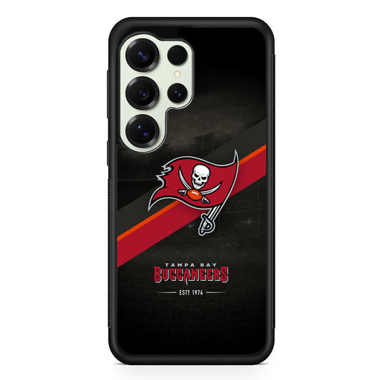 Tampa Bay Buccaneers Logo Samsung Galaxy S25 Ultra Case | Durable Rubber Case for Samsung Galaxy S25 Ultra