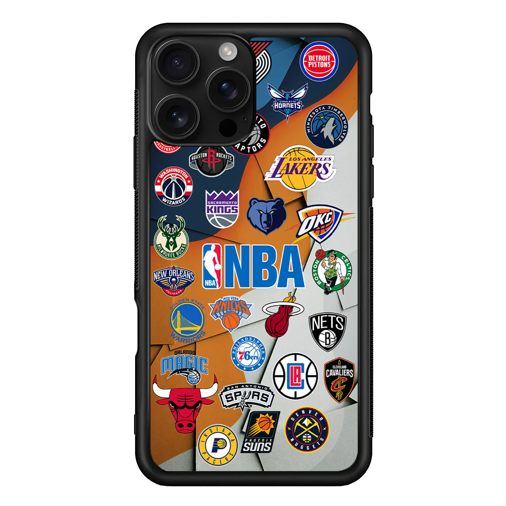 NBA Team iPhone 16 Pro Case | Durable Protective Case for iPhone 16 Pro