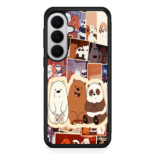 We Bare BearsAaesthetic Samsung Galaxy S26 Case | Protective Rubber Cover