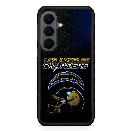 Los Angeles Chargers Helmet Samsung Galaxy S26 Plus Case | Slim Rubber Case for Samsung Galaxy S26 Plus
