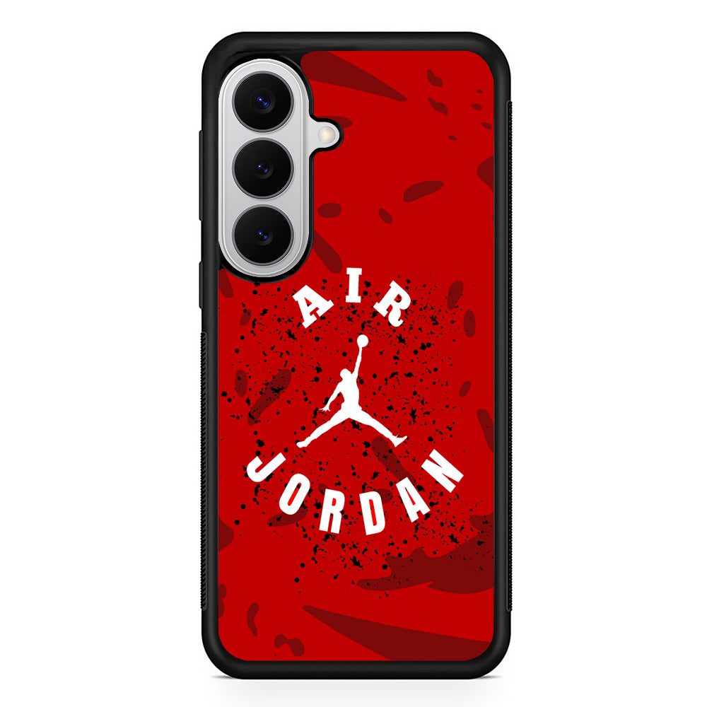 Air Jordan Waving Shapes Samsung Galaxy S26 Case | Slim Samsung Galaxy S26 Rubber Case