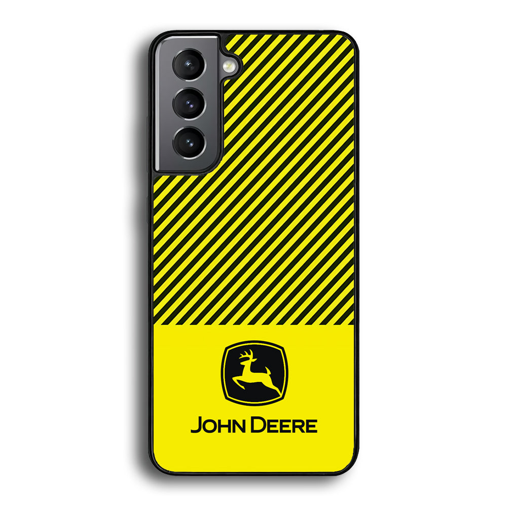 John Deere Black Patern Samsung Galaxy S22 Plus Case | Slim Rubber Case for Samsung Galaxy S22 Plus