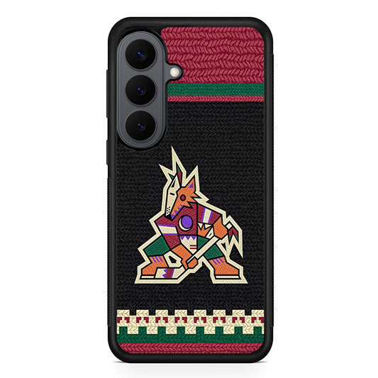 Arizona Coyotes Pattern Samsung Galaxy S26 Plus Case | Slim Rubber Case for Samsung Galaxy S26 Plus