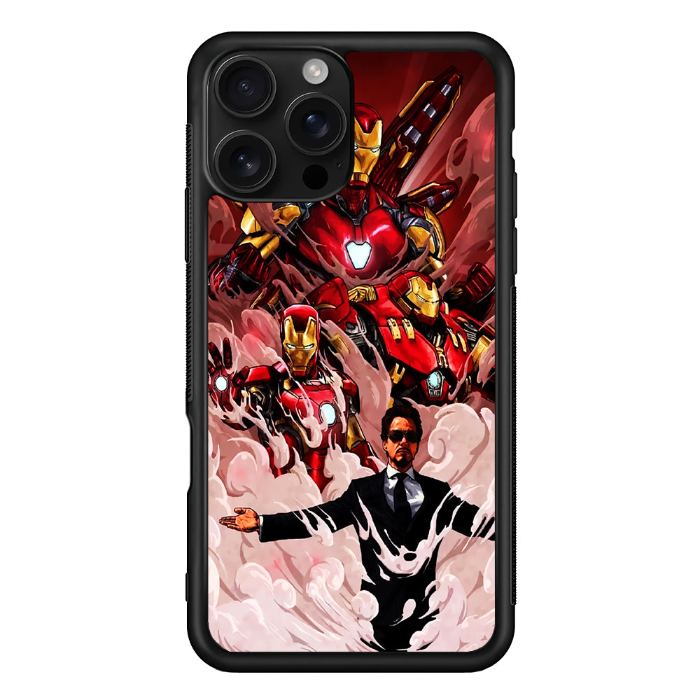 Legend Tony Stark Iron Man iPhone 16 Pro Case | Durable Protective Case for iPhone 16 Pro