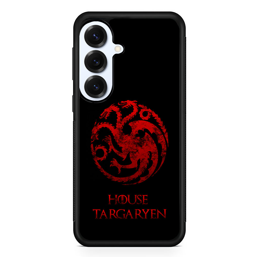 House Targaryen Symbol Samsung Galaxy S25 Plus Case | Slim Rubber Cover for Samsung Galaxy S25 Plus
