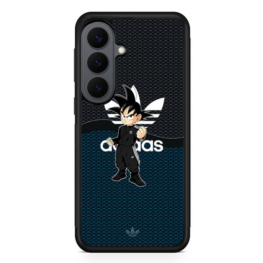 Adidas Suit with Goku Fight Mode Samsung Galaxy S26 Plus Case | Durable Samsung Galaxy S26 Plus Cover