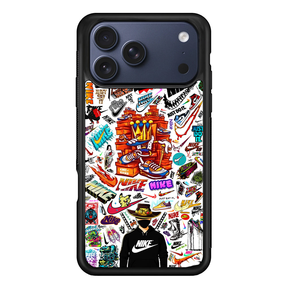 Cool King Nike Logo iPhone 17 Pro Max Case | Durable Rubber Case for iPhone 17 Pro Max