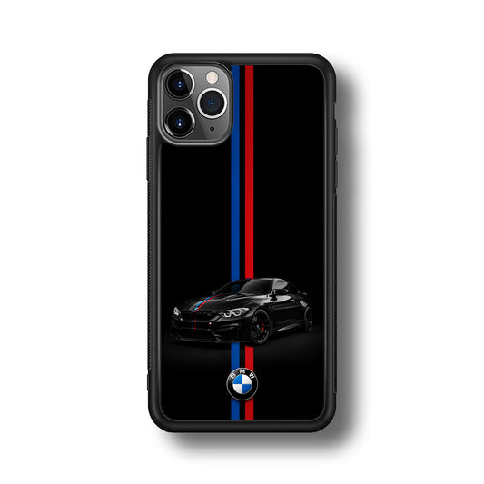 BMW M4 Coupe Racing Stripe iPhone 11 Pro Max Case | Slim Rubber Case for iPhone 11 Pro Max