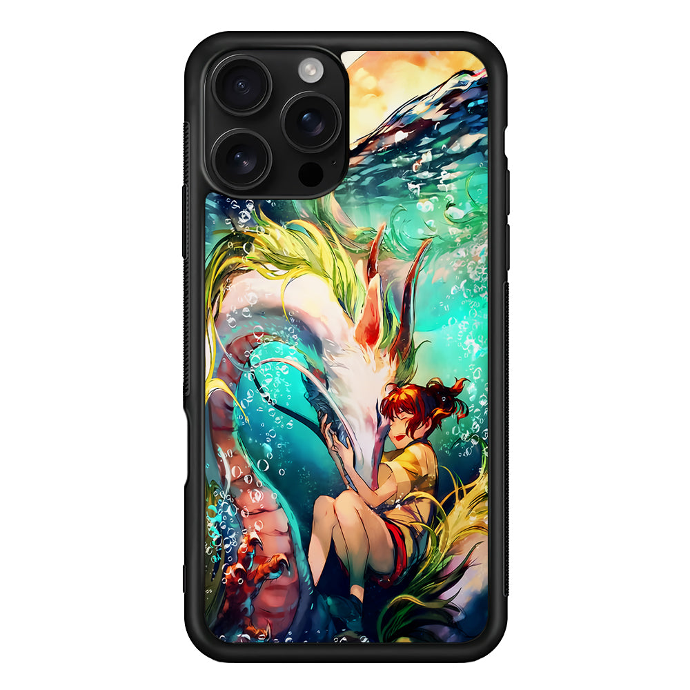 Spirited Away Studio Ghibli iPhone 16 Pro Case | Durable Protective Case for iPhone 16 Pro
