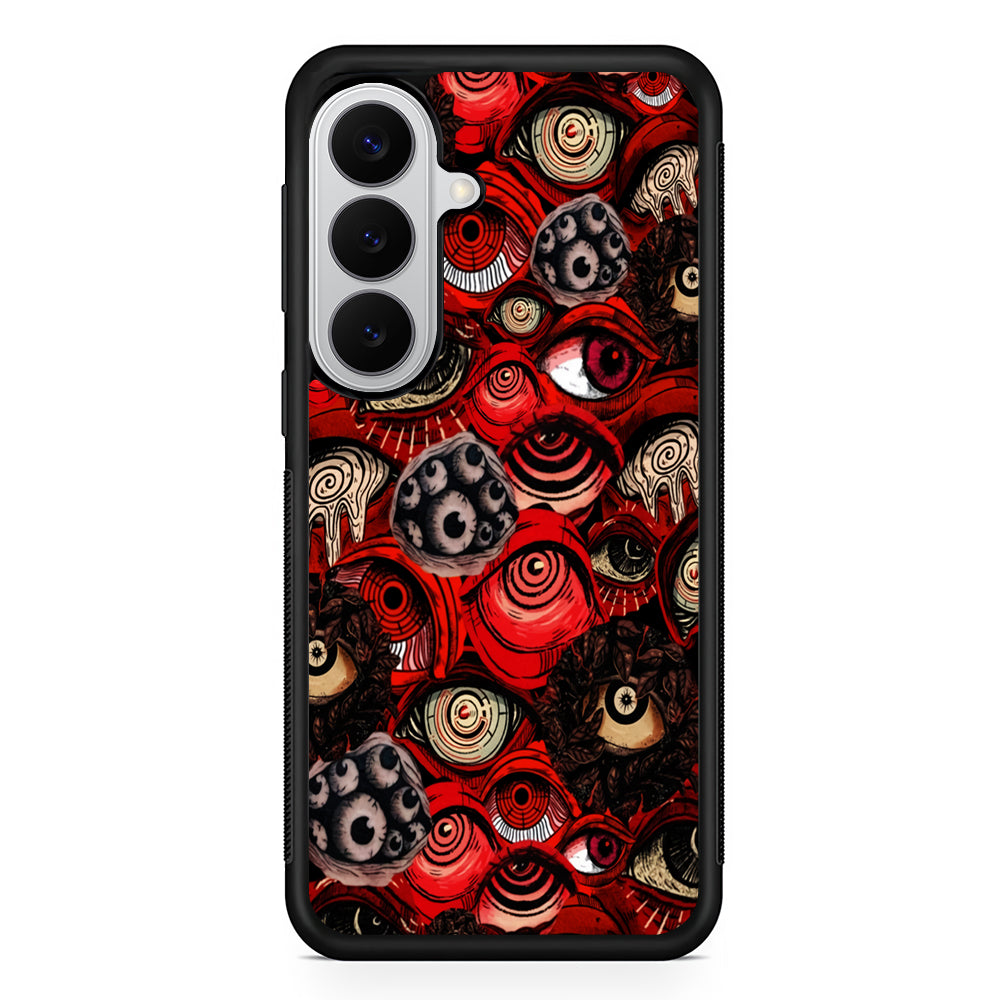 Deadly Eyes Demon Samsung Galaxy S26 Case | Protective Rubber Cover
