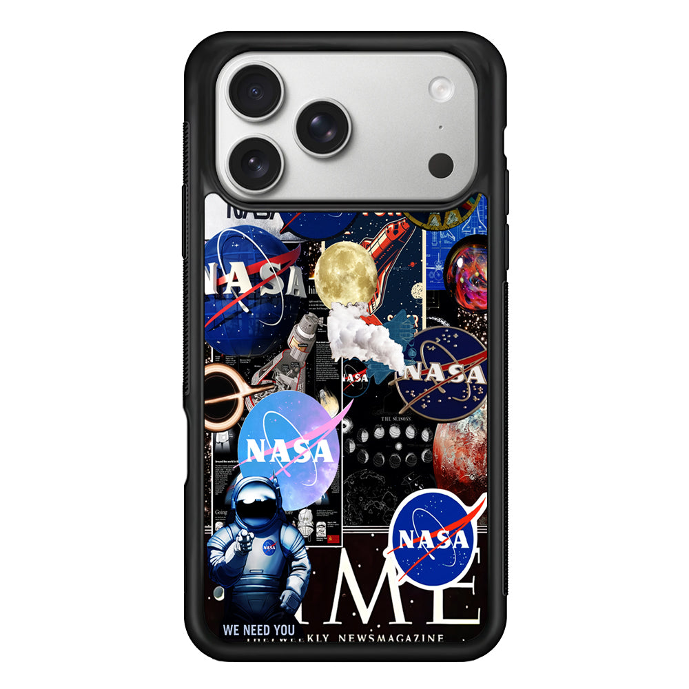 Nasa Galaxy Aesthetic iPhone 17 Pro Case | Slim Protective Case for iPhone 17 Pro
