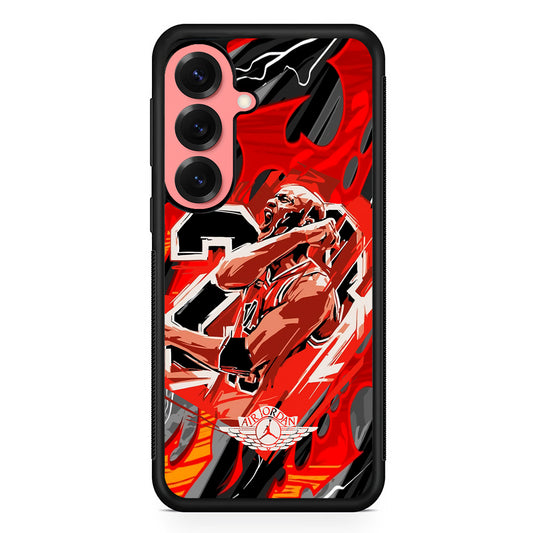Air Jordan Flaming Spirit Samsung Galaxy S25 Case | Slim Protective Cover for Samsung Galaxy S25