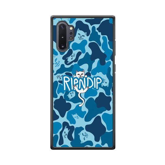Rip N Dip Blue Camo Samsung Galaxy Note 10 Plus Case | Slim Rubber Case for Samsung Galaxy Note 10 Plus