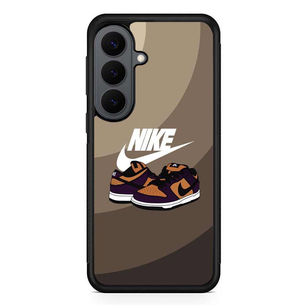 Nike Purple in Brown Layer Samsung Galaxy S26 Plus Case | Durable Samsung Galaxy S26 Plus Cover