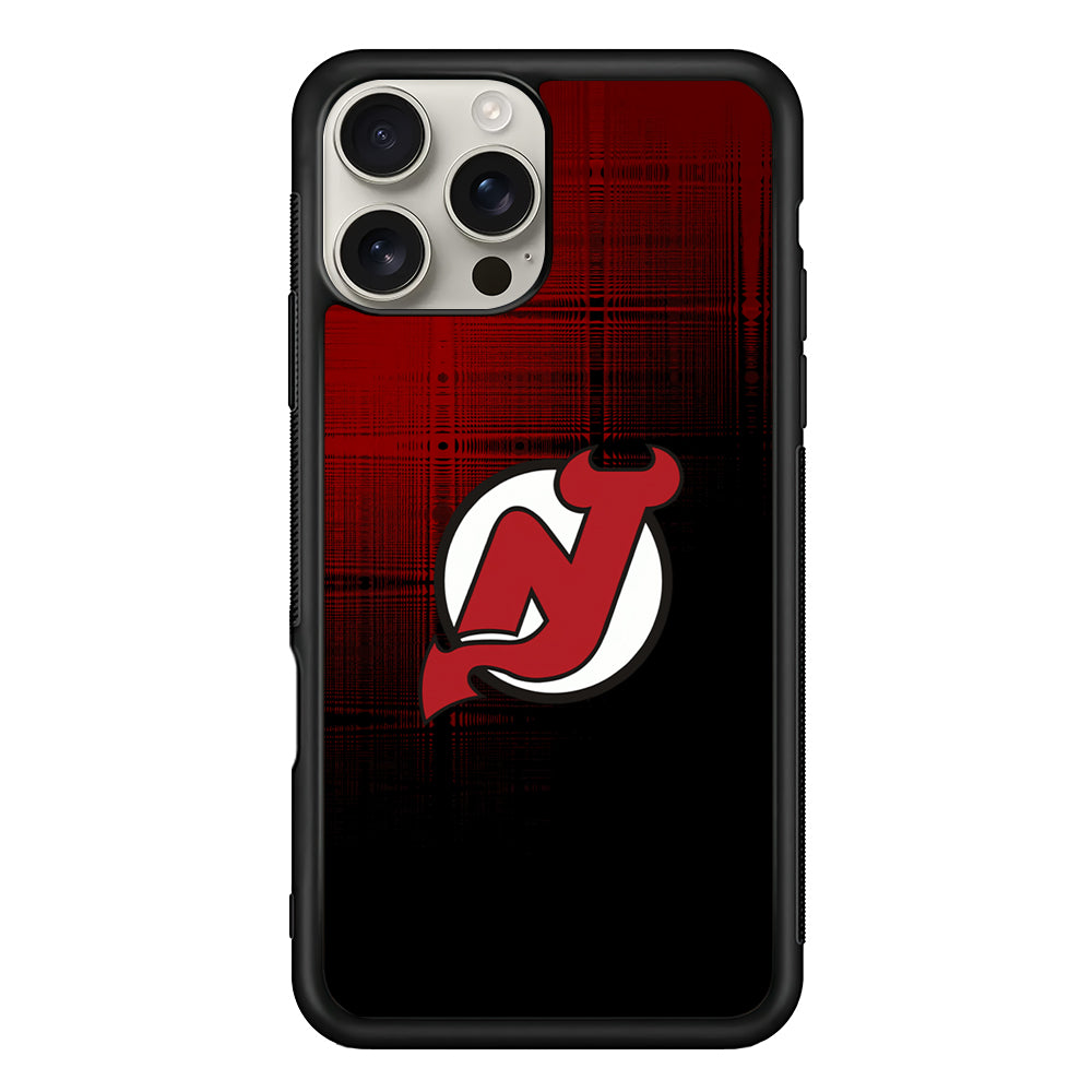 New Jersey Devils Logo iPhone 16 Pro Max Case | Stylish Protective Case for iPhone 16 Pro Max