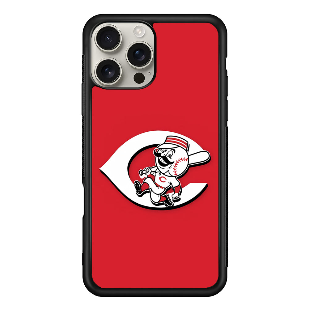 Cincinnati Reds Logo iPhone 16 Pro Max Case | Stylish Protective Case for iPhone 16 Pro Max