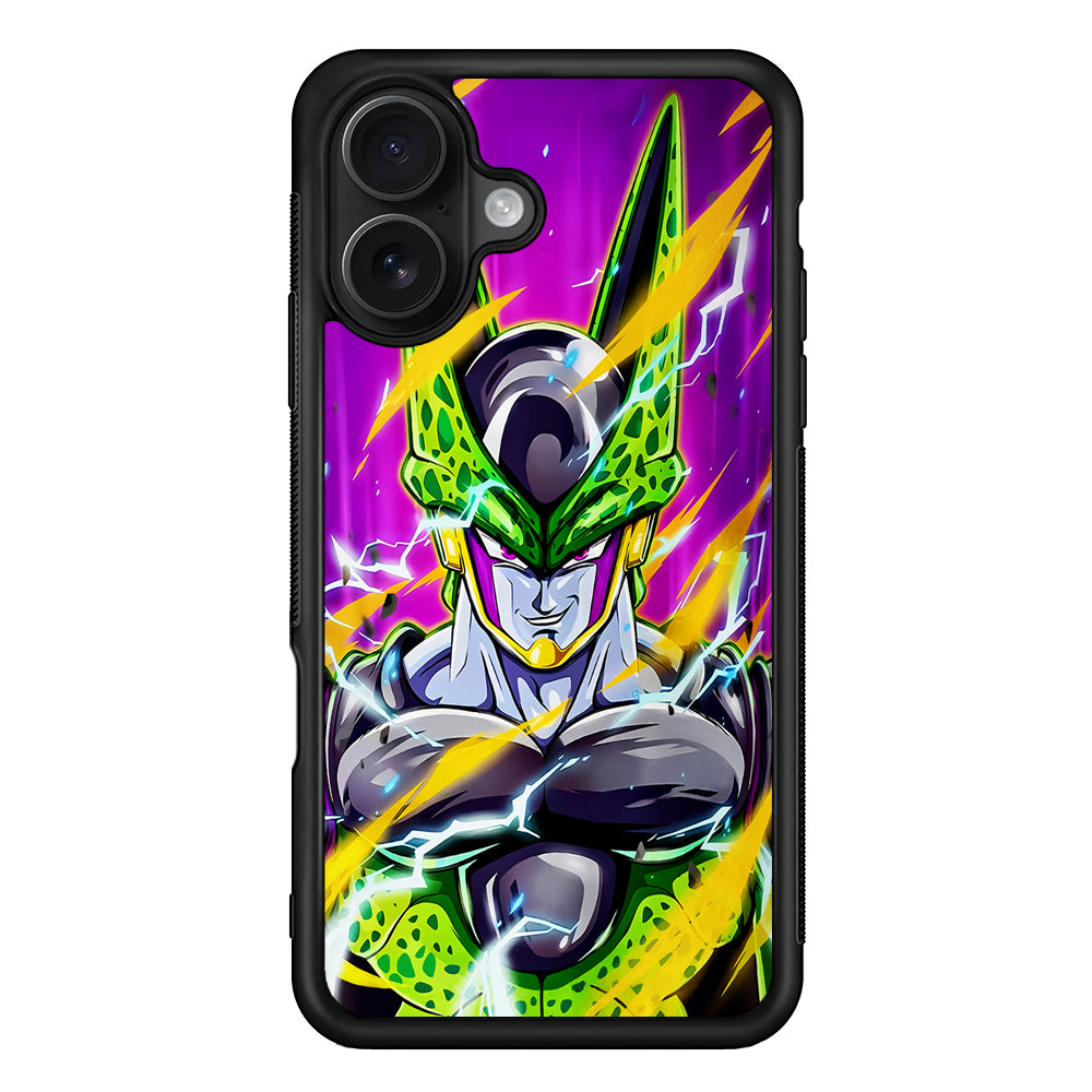 Cell Dragon Ball Z iPhone 16 Case - Oxvistore