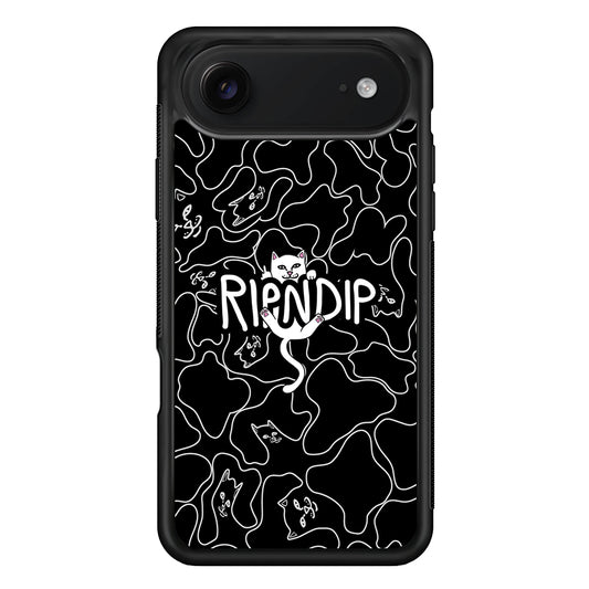 Rip N Dip Black Camo iPhone 17 Air Case | Slim Rubber Case for iPhone 17 Air
