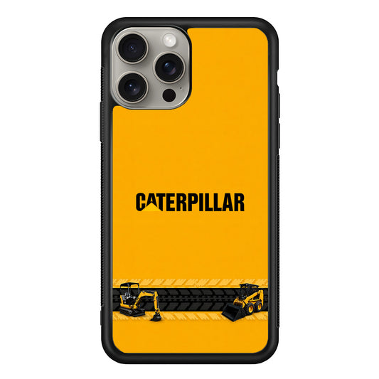 Caterpillar Unstoppable Power iPhone 15 Pro Case | Slim Rubber Case for iPhone 15 Pro