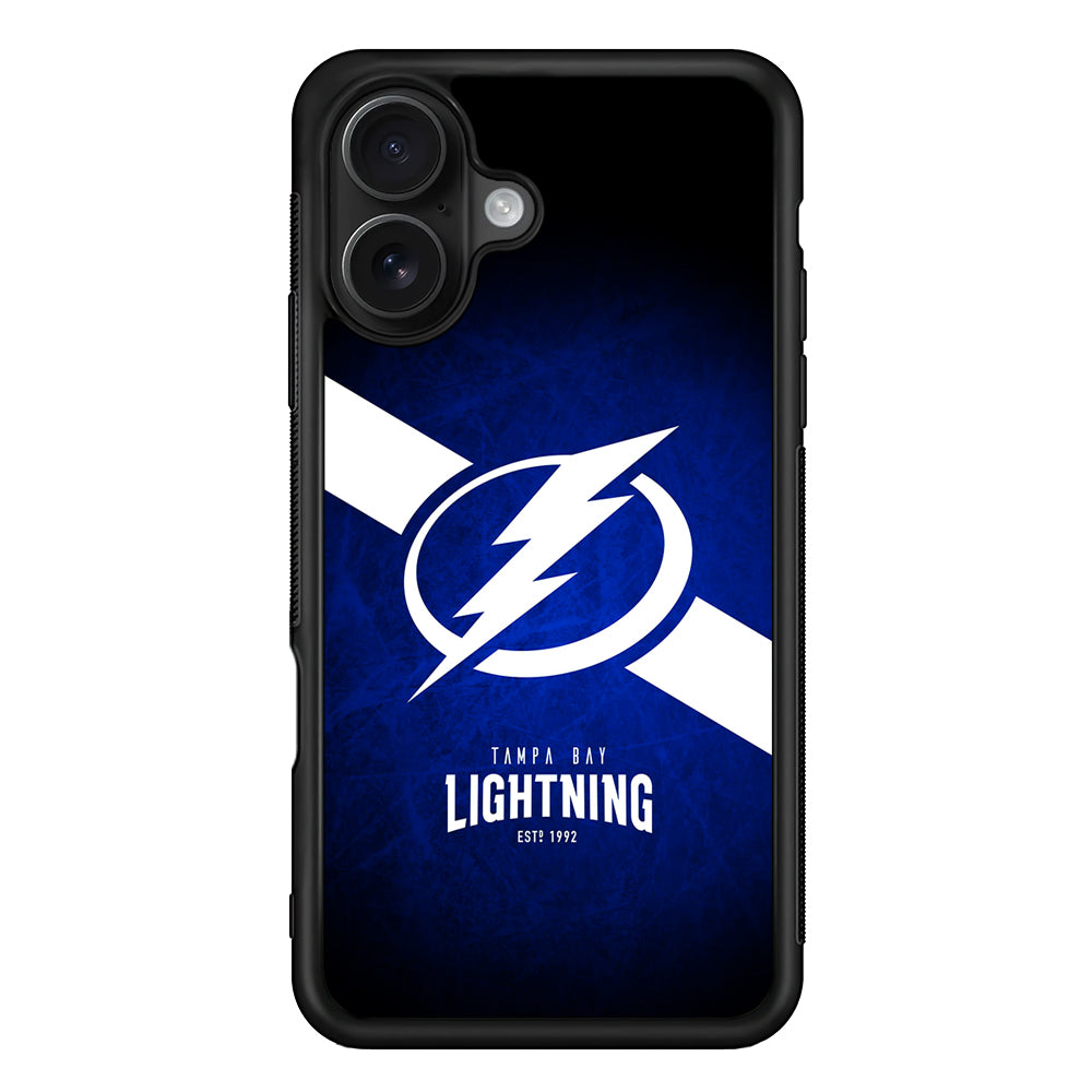 Tampa Bay Lightning Logo iPhone 16 Case - Oxvistore