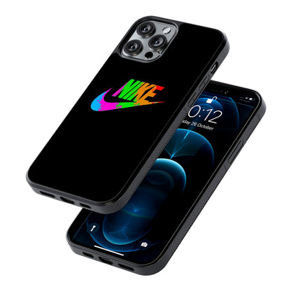 Nike Word Rainbow 2D Rubber Phone Case | Slim Protective Phone Case