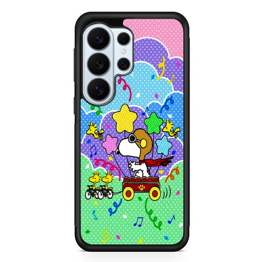 Woodstock Pulled Snoopy Samsung Galaxy S26 Ultra Case | Protective Phone Cover