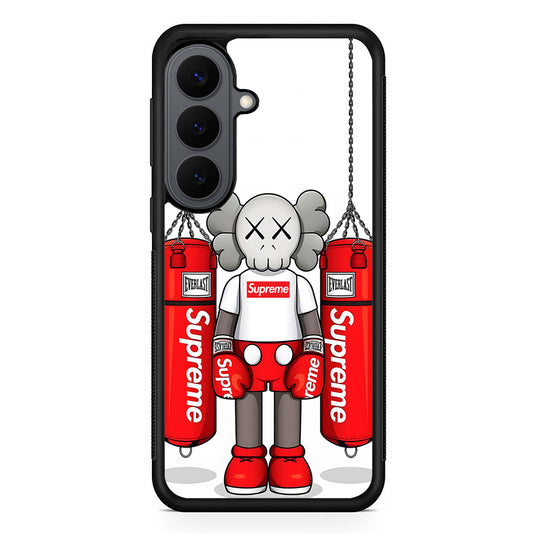 Kaws X Supreme Boxing Hypebeast Samsung Galaxy S26 Plus Case | Slim Rubber Case for Samsung Galaxy S26 Plus