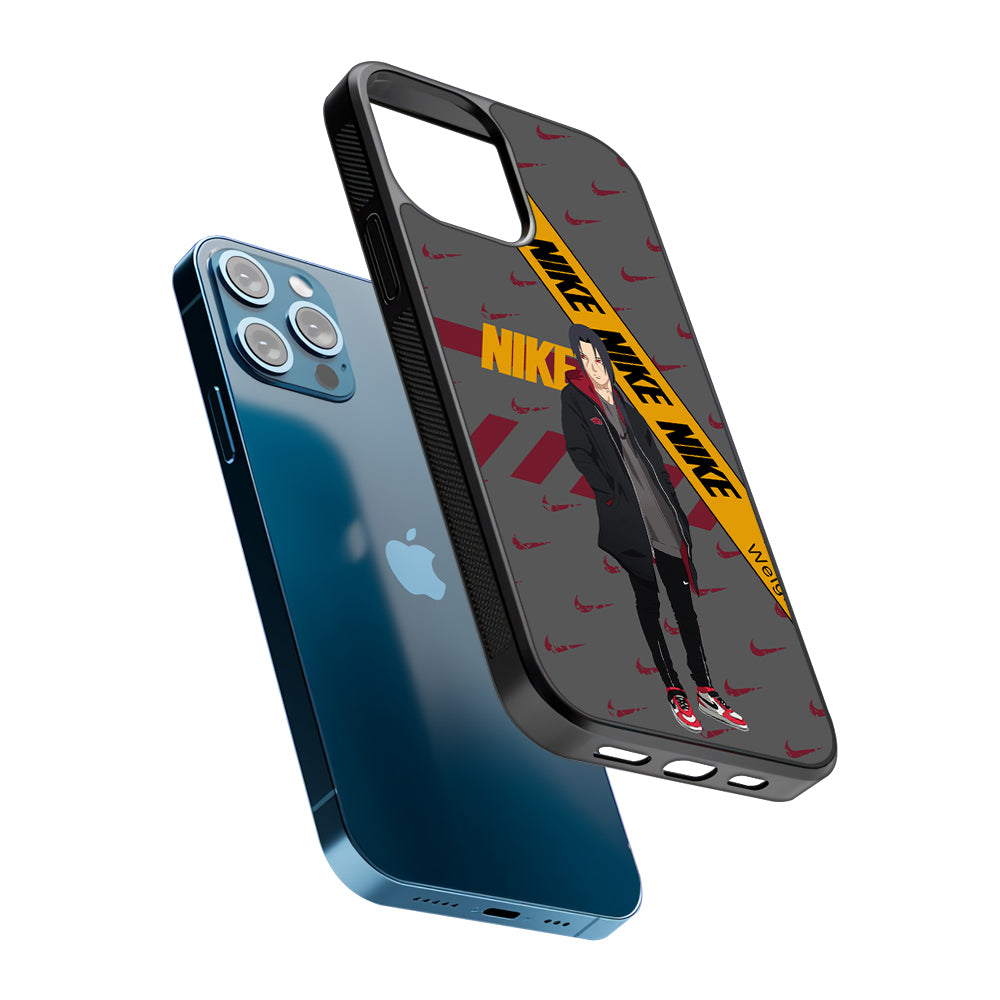 Nike Itachi Casual Suit 2D Rubber Phone Case | Slim Protective Phone Case