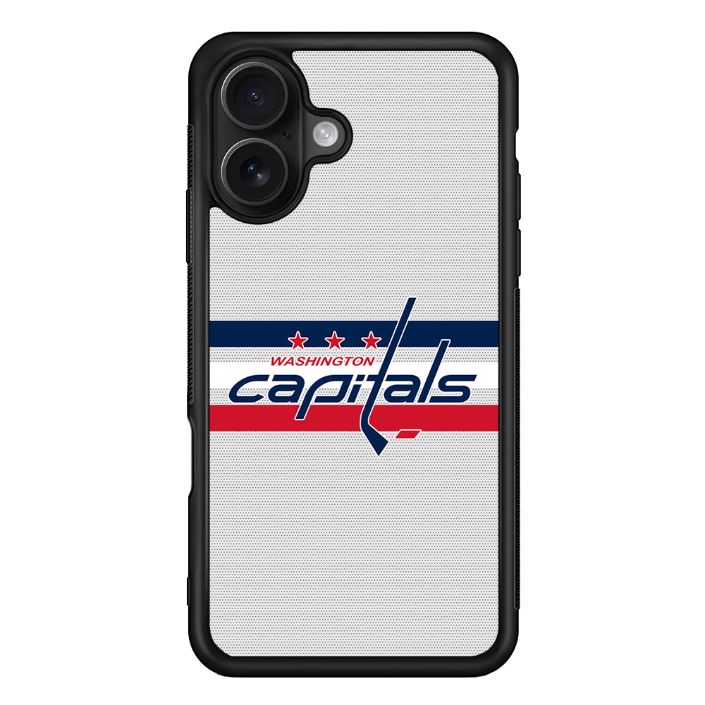 Washington Capitals Logo iPhone 16 Case - Oxvistore
