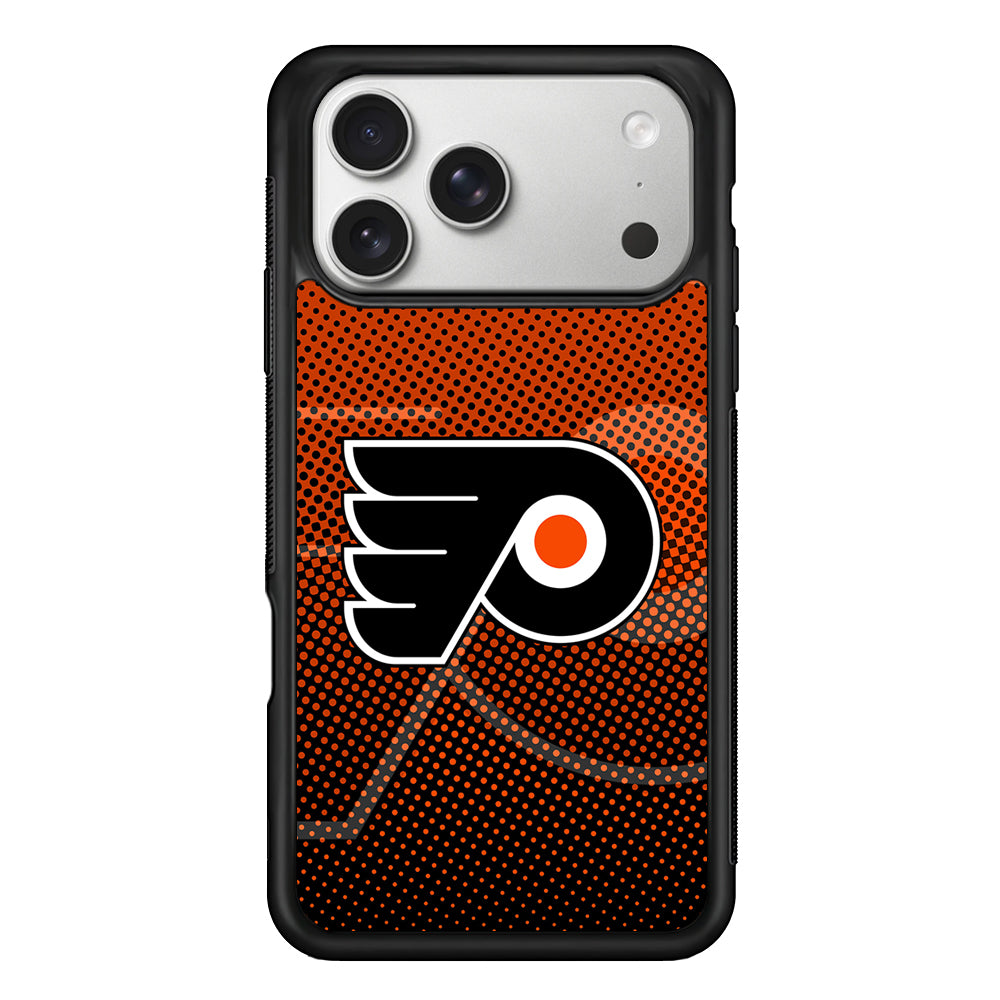 Philadelphia Flyers Dot iPhone 17 Pro Case | Slim Rubber Case for iPhone 17 Pro