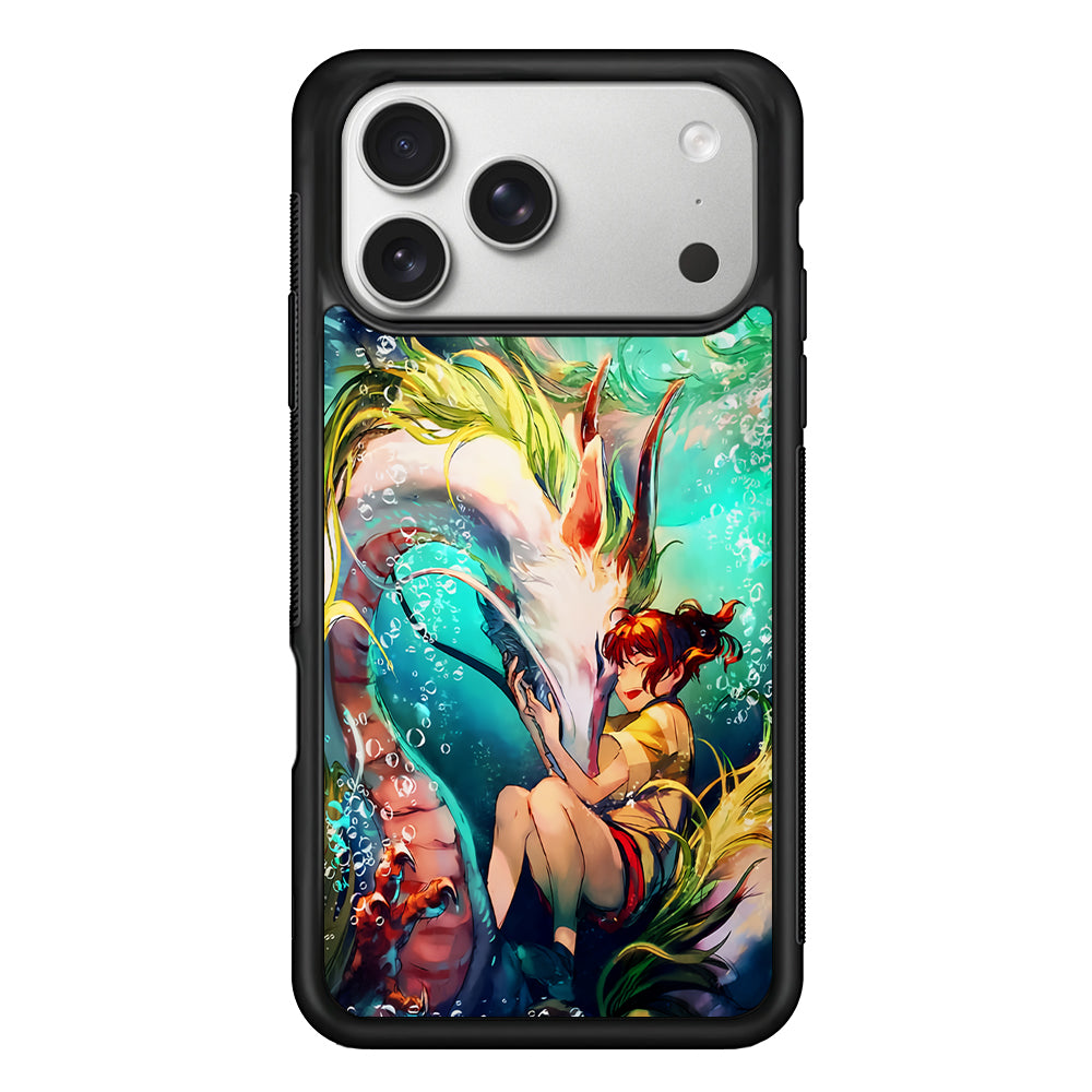 Spirited Away Studio Ghibli iPhone 17 Pro Case | Slim Rubber Case for iPhone 17 Pro