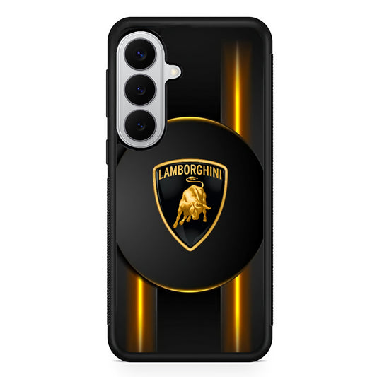 Lamborghini Light Up The Darkness Samsung Galaxy S26 Case | Slim Samsung Galaxy S26 Rubber Case