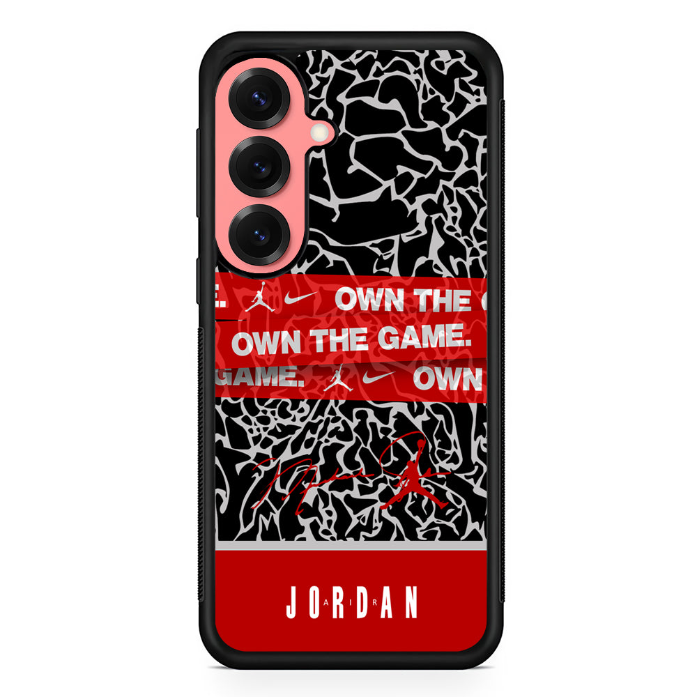 Air Jordan Element of The Game Samsung Galaxy S25 Case | Slim Protective Cover for Samsung Galaxy S25
