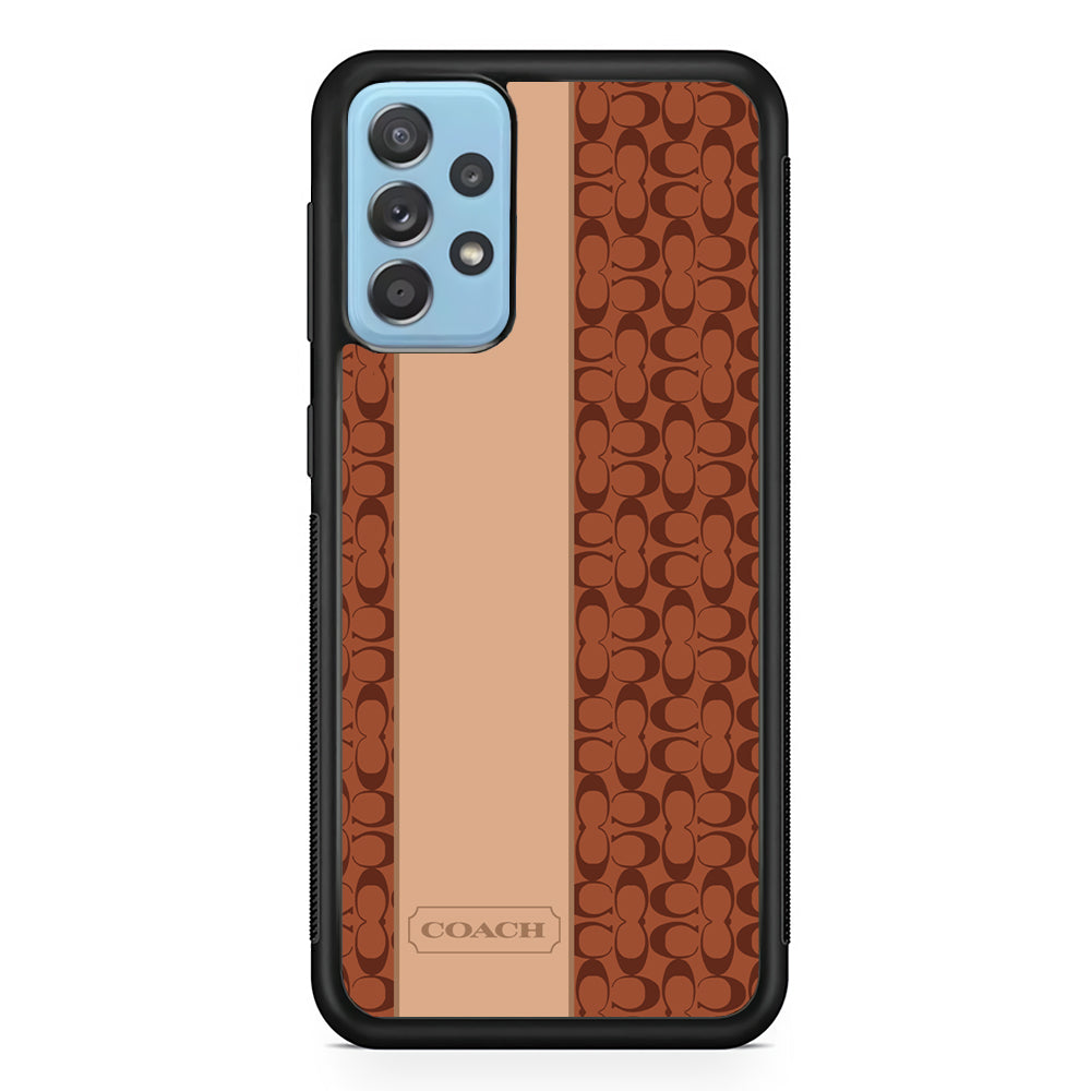 Coach Grand Line Samsung Galaxy A72 Case | Slim Rubber Case for Samsung Galaxy A72