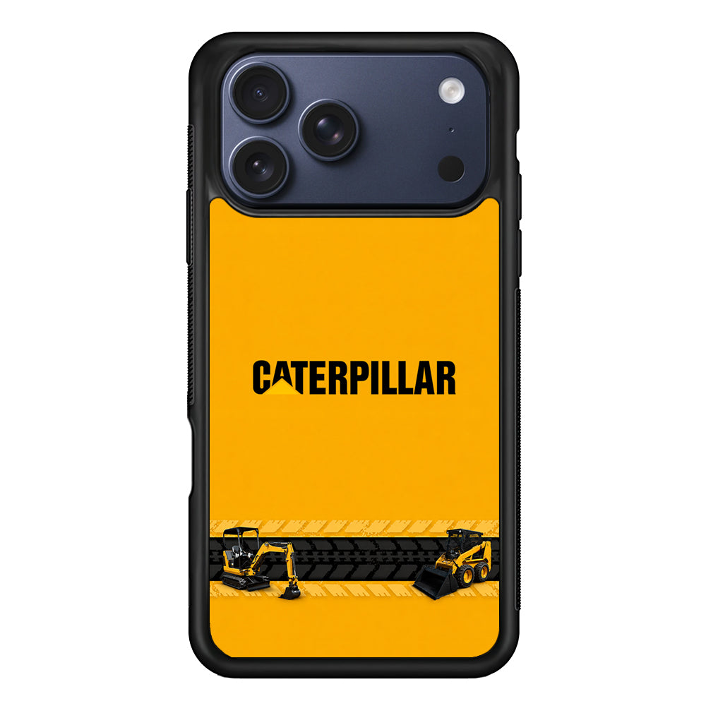Caterpillar Unstoppable Power iPhone 17 Pro Max Case | Slim Rubber Case for iPhone 17 Pro Max