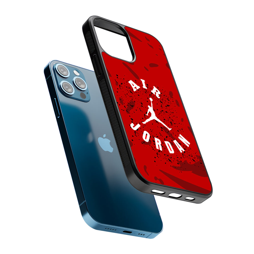 Air Jordan Waving Shapes 2D Rubber Phone Case | Slim Protective Phone Case