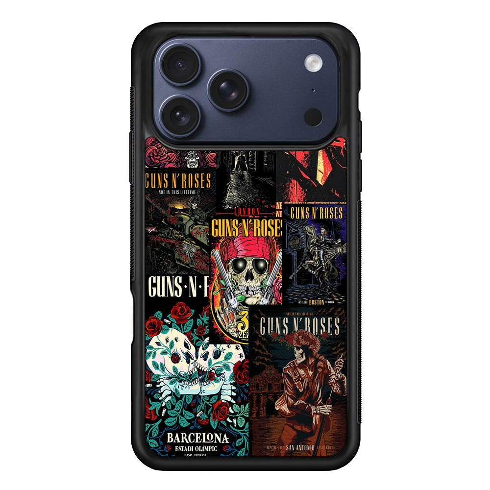 Guns N Roses Album Covers iPhone 17 Pro Max Case | Slim Protective Cover for iPhone 17 Pro Max