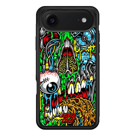Santa Cruz Cyber Zombie iPhone 17 Air Case | Slim Rubber Case for iPhone 17 Air