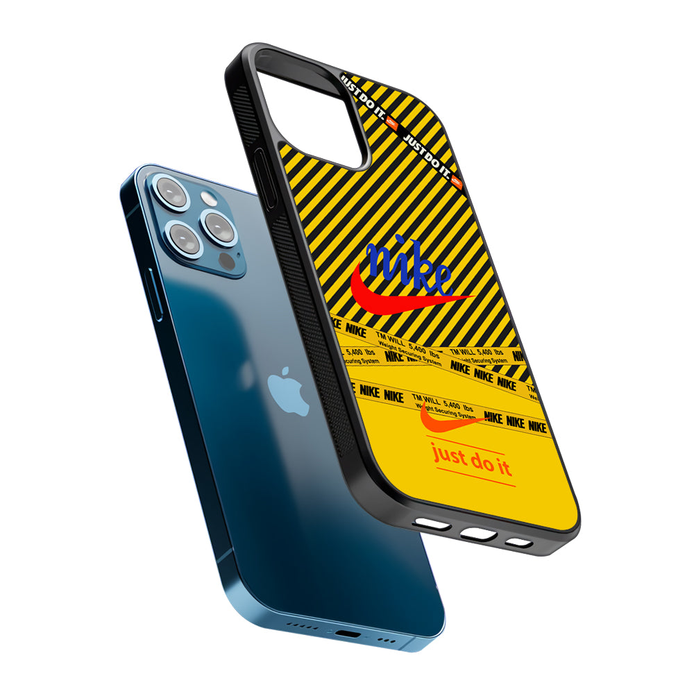 Nike Early Warning System 2D Rubber Phone Case | Slim Protective Phone Case