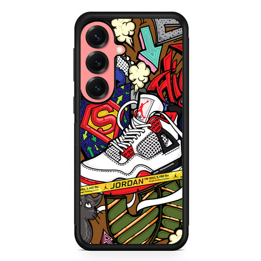 Air Jordan Doodle Board Samsung Galaxy S25 Case | Slim Protective Cover for Samsung Galaxy S25