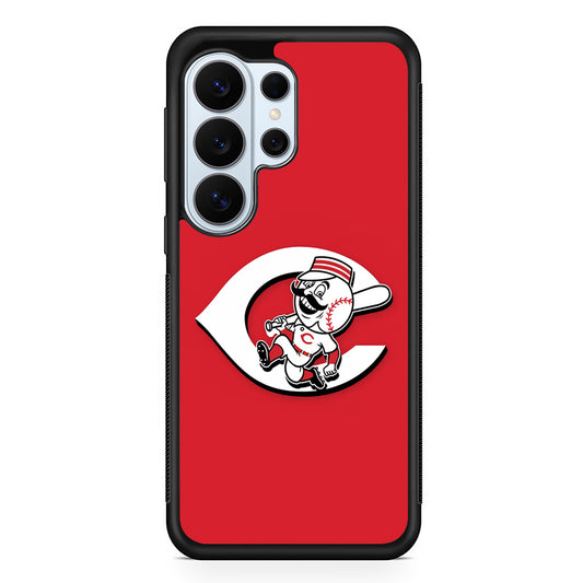 Cincinnati Reds Logo Samsung Galaxy S26 Ultra Case | Protective Phone Cover
