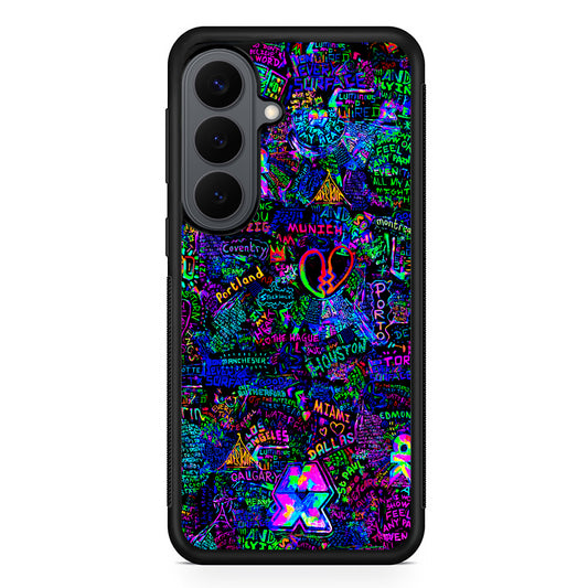 Mylo Xyloto Coldplay Graffiti Samsung Galaxy S26 Plus Case | Slim Rubber Case for Samsung Galaxy S26 Plus