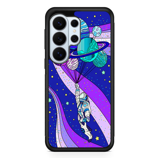 Astronaut Space Planetary Balloon Samsung Galaxy S26 Ultra Case | Protective Phone Cover