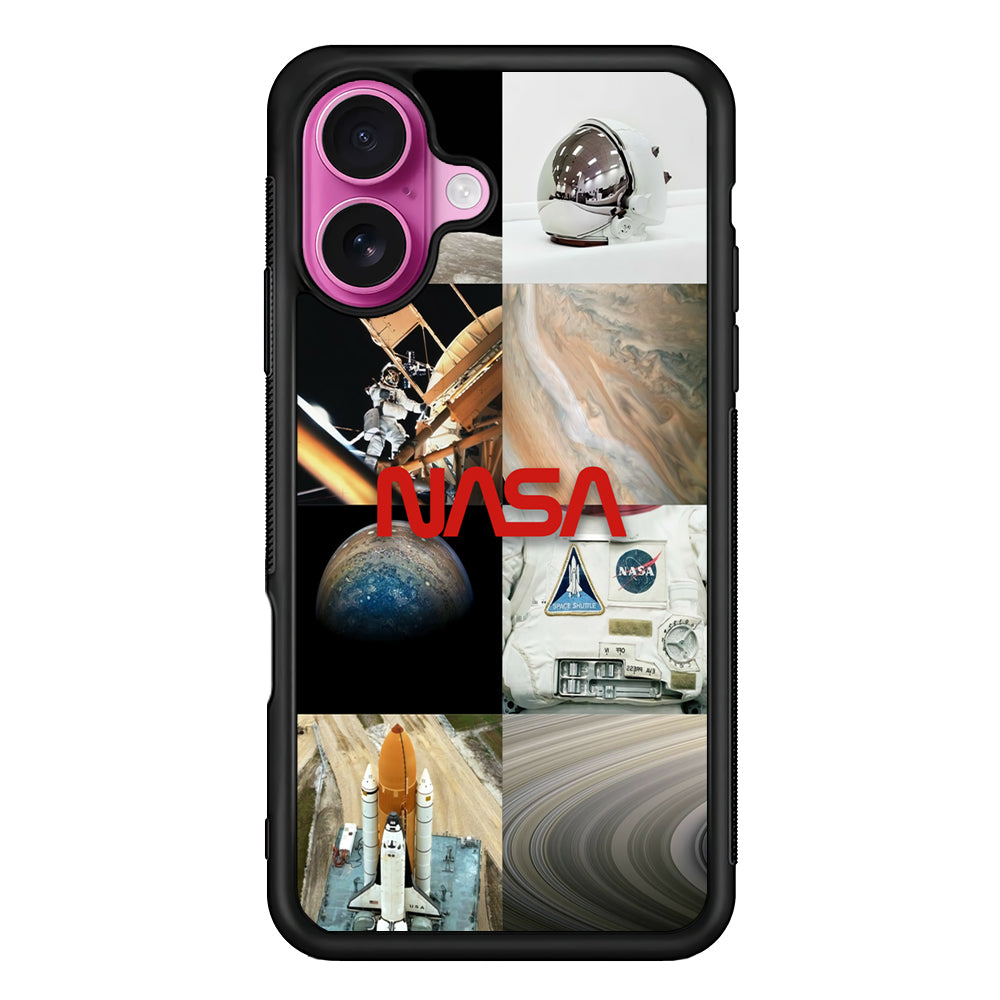 Nasa Partner In The Sky iPhone 17 Case - Slim Rubber Case for iPhone 17