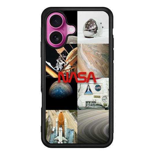 Nasa Partner In The Sky iPhone 17 Case - Slim Rubber Case for iPhone 17