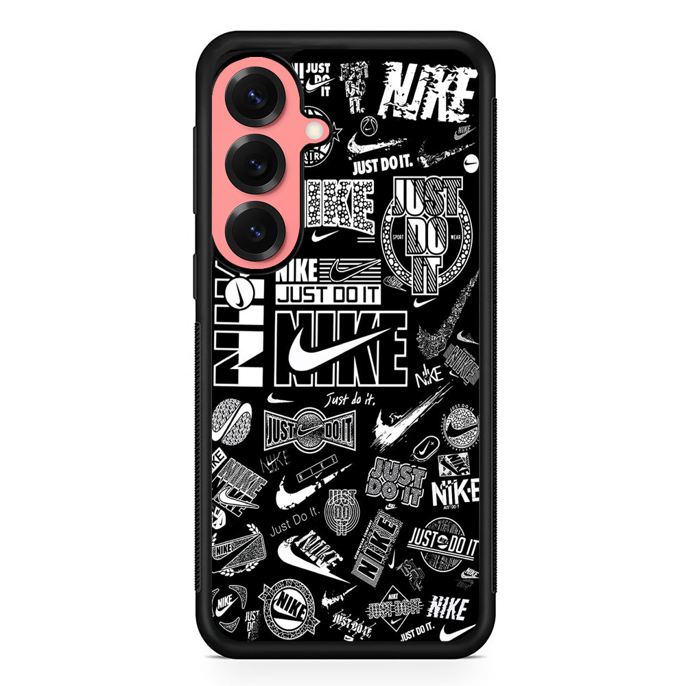 Cool Nike Logo Black White Samsung Galaxy S25 Case | Slim Protective Cover for Samsung Galaxy S25