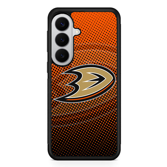 Anaheim Ducks Dot Samsung Galaxy S26 Case | Protective Rubber Cover